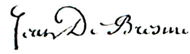 Jean De BRESME guetteur