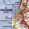 Boulogne and surroundings today(2000)